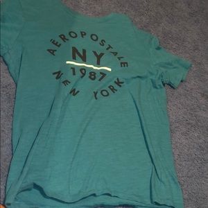 Blue Aeropostale shirt